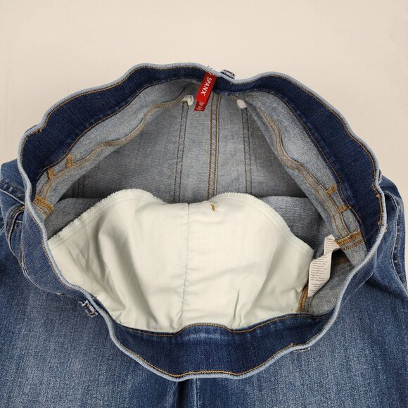 Spanx Jeans Womens XL Blue Bootcut Flare Denim (34x29) 20456R - Picture 5 of 10